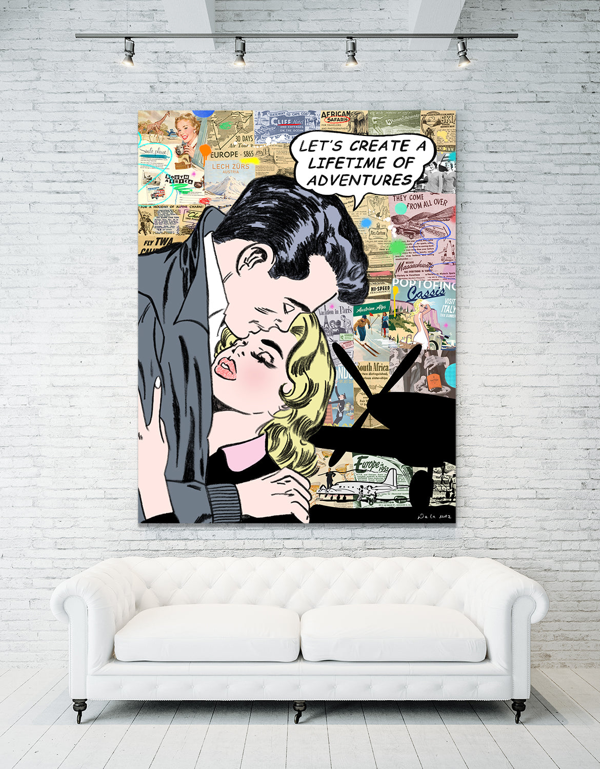 The King of Pop Art Nelson De La Nuez lifetime of adventure Travel art, pop artist paris new york