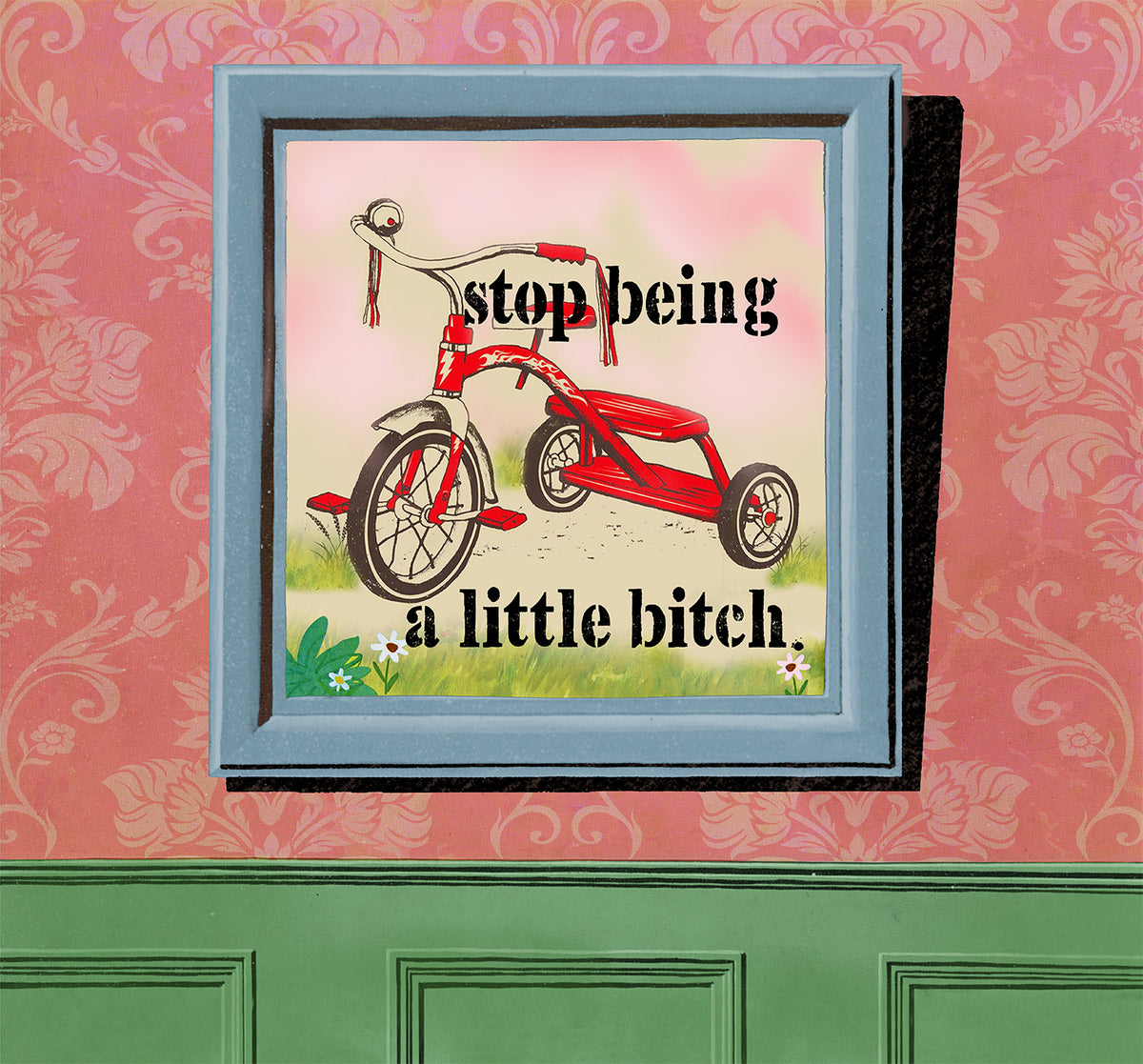 Little Bitch Print | Nelson De La Nuez The King of Pop Art