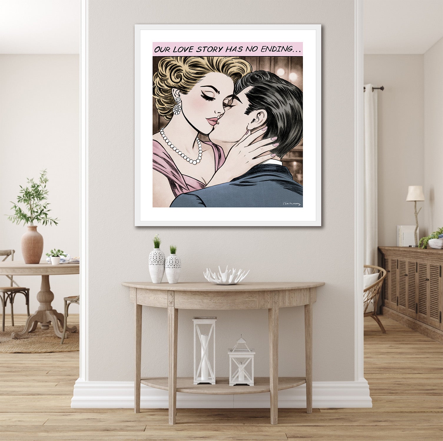 Love Story Print | Nelson De La Nuez The King of Pop Art ® PopLand