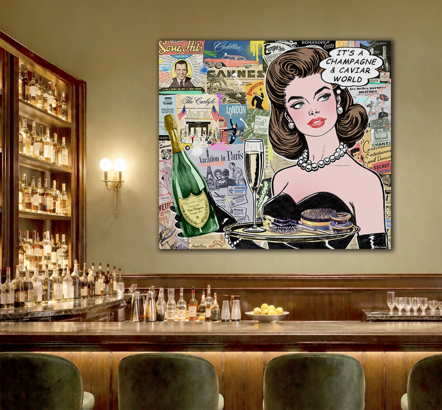 caviar champagne sinatra paris travel london chanel luxury nelson de la nuez