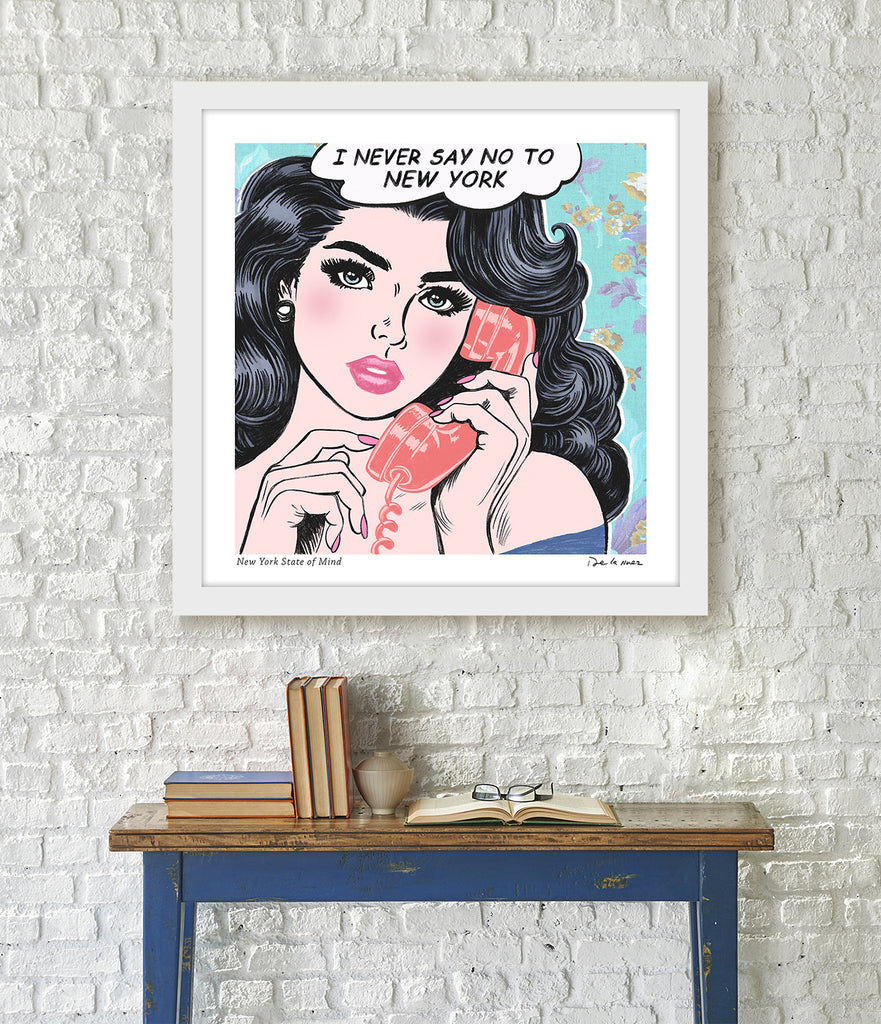 New York State of Mind nyc nelson de la nuez pop art