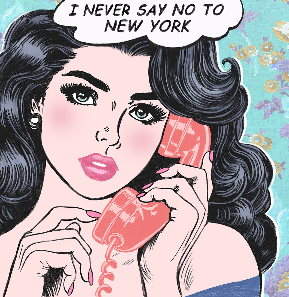 New York State_of_Mind nyc nelson de la nuez pop art