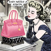 King of Pop Art Nelson De La Nuez One in Every Color Print Baby Needs a Birkin Bag Hermes Luxury Designer Shopping Handbag pink birkin
