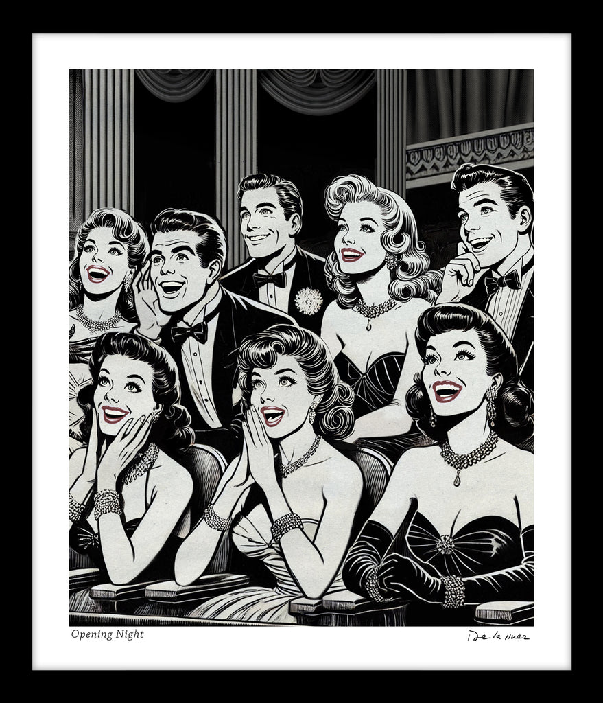 nelson de la nuez pop art contemporary art king of pop art movie theatre actors play home theatre room broadway