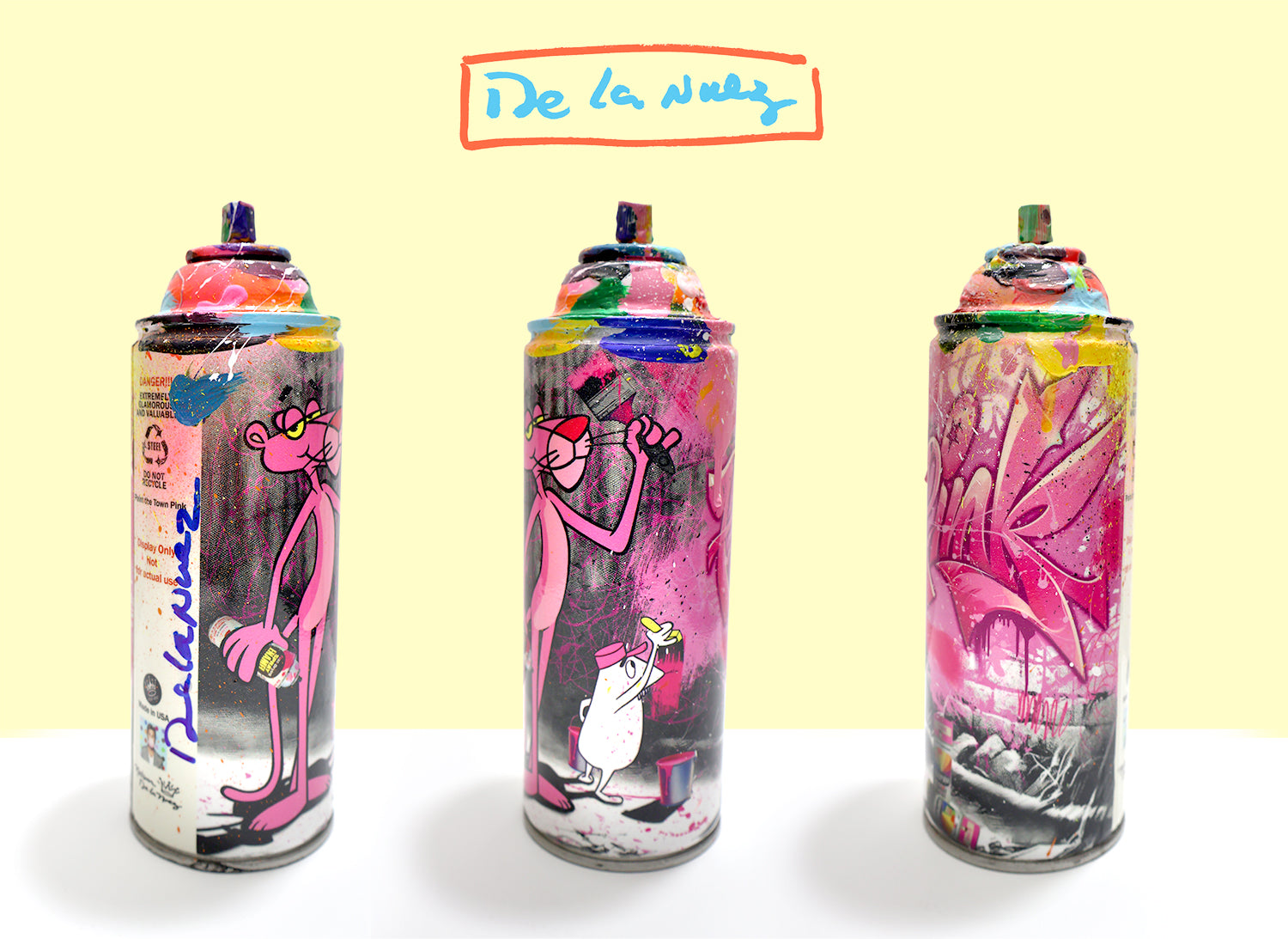 【希少★美品】350G THE ART OF PUTTING 33NEWPORT Spray Can Series: Painting the Town Pink | Nelson De La Nuez The