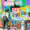 nelson de la nuez pop art contemporary art king of pop nelson de la nuez pop art graffiti positive vibes story worth telling