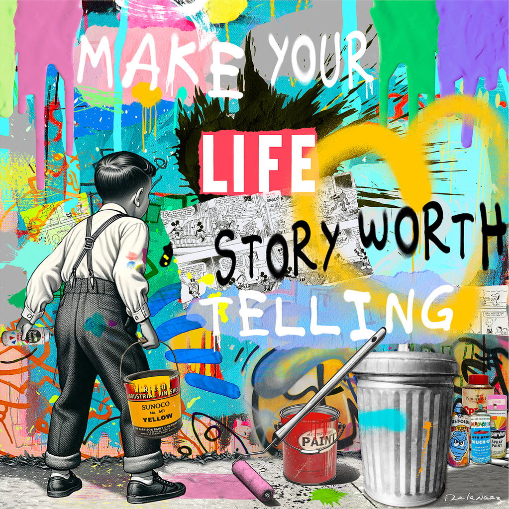nelson de la nuez pop art contemporary art king of pop nelson de la nuez pop art graffiti positive vibes story worth telling