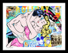 nelson de la nuez king of pop art summer romance couple swim beach ocean love