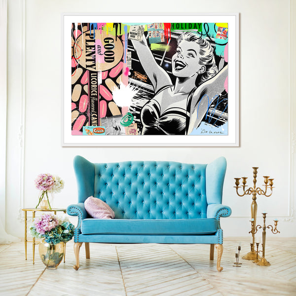 sweet life nelson de la nuez candy good and plenty travel vintage advertising