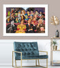 marilyn monroe einstein movie premiere icons artists frida dali van gogh King of Pop Art Nelson De La Nuez pop art Charlie chaplin king kong films alfred hitchcock interior design