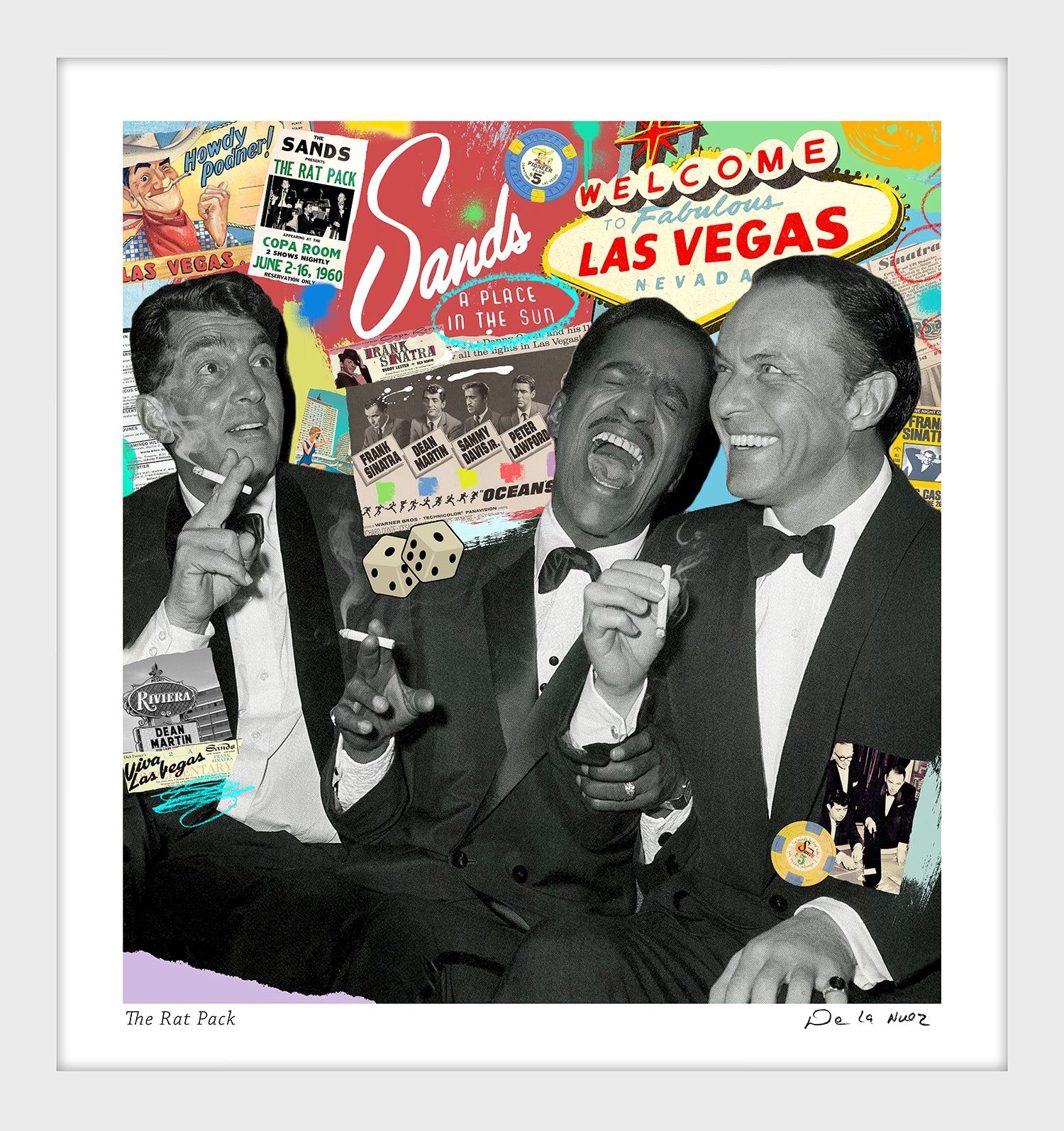The Rat Pack Print | Nelson De La Nuez The King of Pop Art