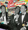 king of pop art nelson de la nuez the rat pack print framed signed frank sinatra dean martin sammy davis jr. las vegas music film