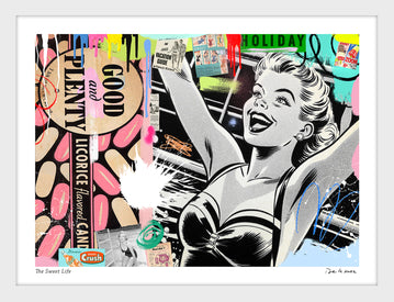 sweet life nelson de la nuez candy good and plenty travel vintage advertising