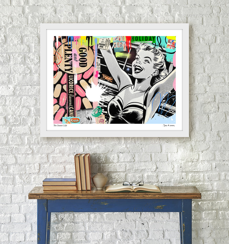 sweet life nelson de la nuez candy good and plenty travel vintage advertising