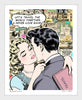 King of Pop Art Nelson De La Nuez Custom Framed or Unframed - The World is Ours Travel Vacation Love Romance Couple new york europe 