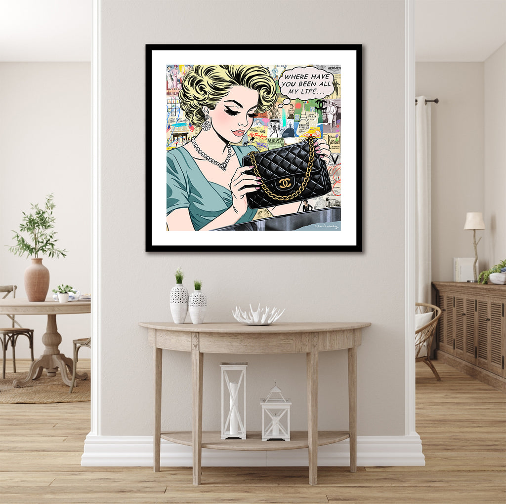 king of pop art nelson de la nuez chanel bag luxury shopping travel pop artist interior designer