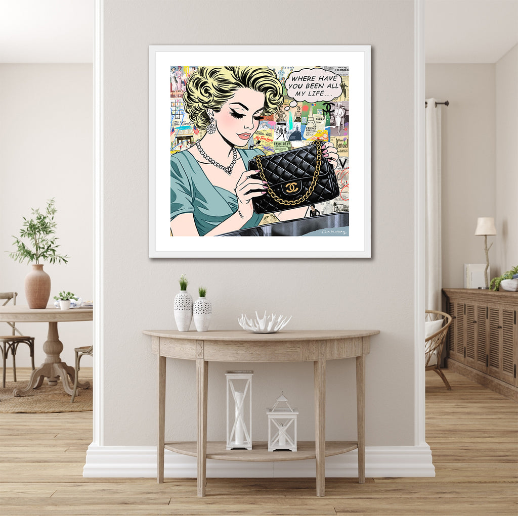 king of pop art nelson de la nuez chanel bag luxury shopping travel pop artist interior design