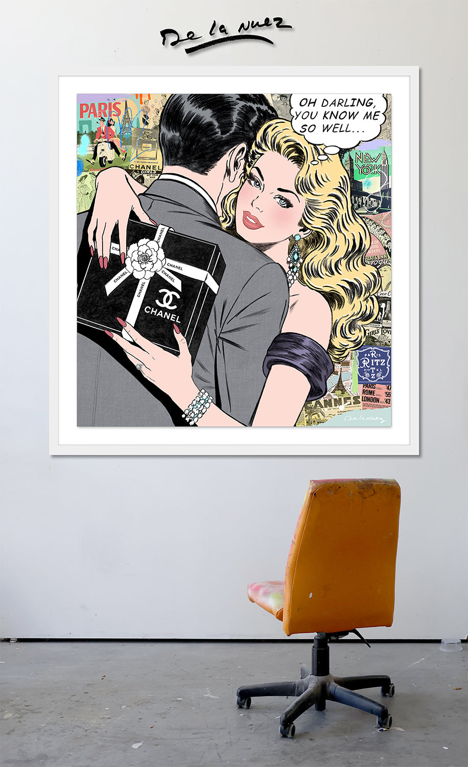artist studio Chanel paris nelson de la nuez chanel bag