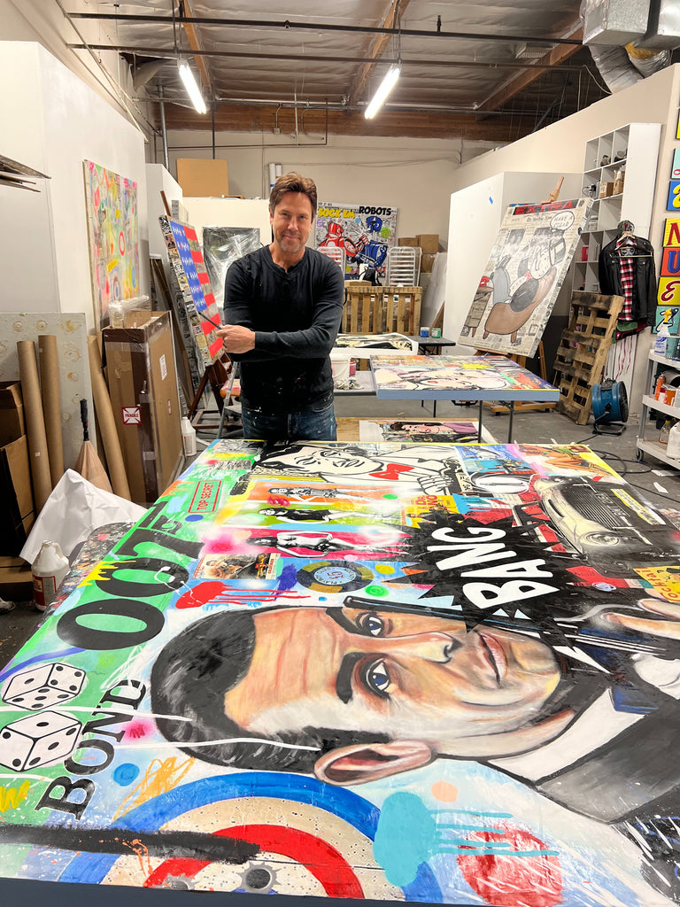 Original on Wood 007 Bond..James Bond | Nelson De La Nuez The King