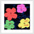 Flower Power; Vivid Blooms V5 Print