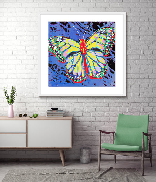 king of pop art nelson de la nuez metamorphosis butterfly bug insect transformation