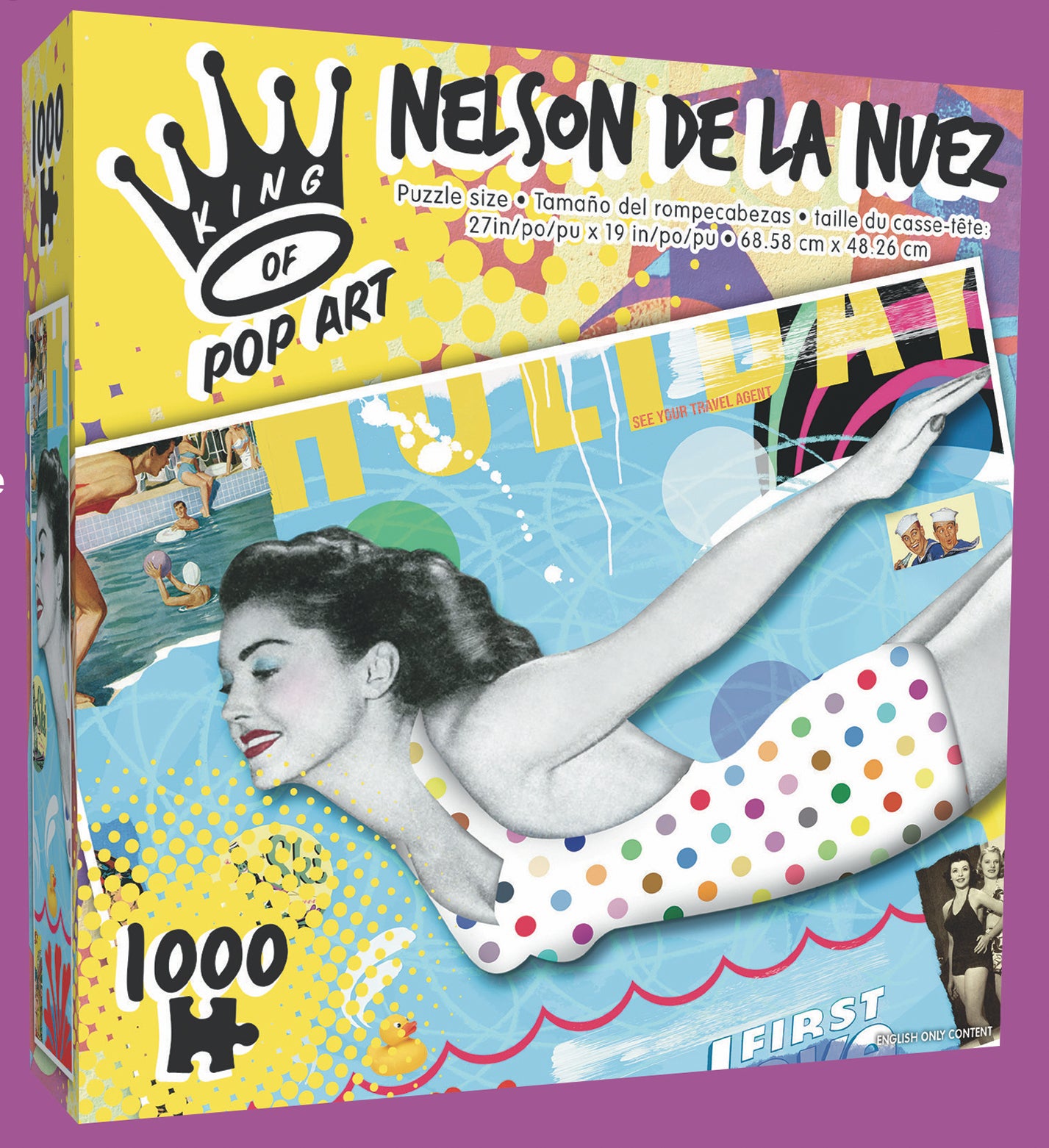 Nelson De La Nuez Summer to Remember Puzzle, SIGNED Boxes Limited Qty