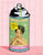 King of Pop Art Nelson De La Nuez Silver Screen Liz Spray Paint Print - Elizabeth Taylor, Graffiti