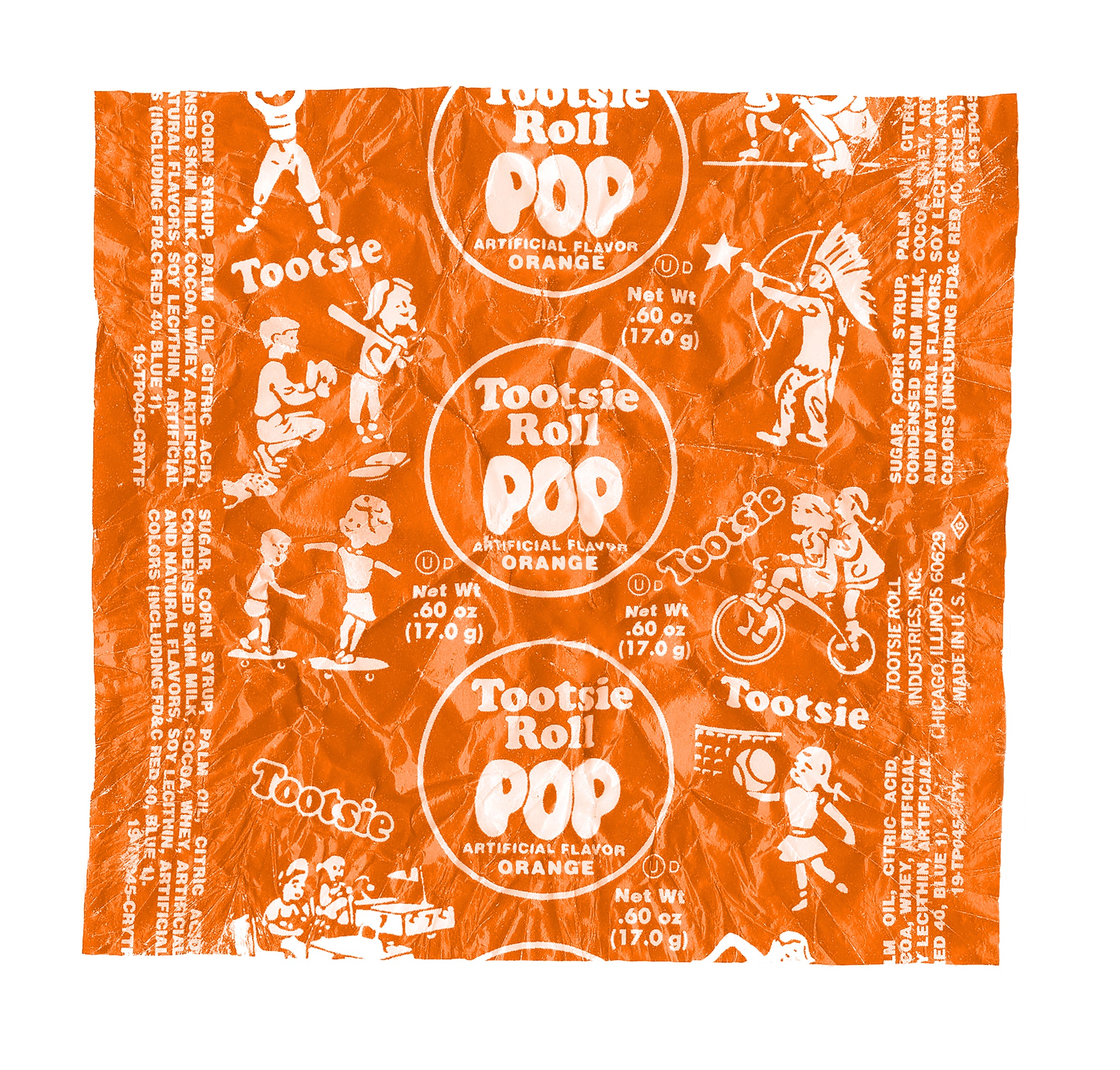 king of pop art nelson de la nuez tootsie roll candy vintage americana lollipop 