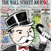 Wall Street Frenzy Nelson De La Nuez pop art stock market 